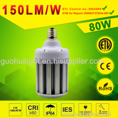 80watt LED Post Top Retrofit Light for HID Retrofit Replacement Aluminum Radiator Material LED Post Top Retrofit Light