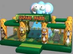 inflatable Safari Playground For Kids