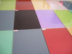 manufacture 4mm to 8mm CE&ISO paint glass lacquered glass