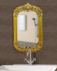 Hot sale Eropean Style PVC framed Wall mirror bathroom mirror