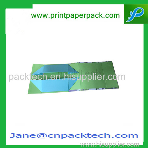 Custom Coated Paper Foldable Packaging Box with ISO9001