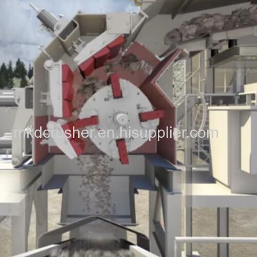 Eight-Piece Blow Bars impact crusher for mining industry