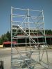 hot sale high quality silver galvanized ringlock scaffolding