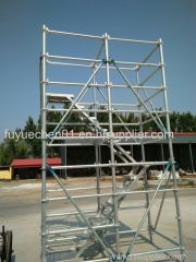 hot sale high quality silver galvanized ringlock scaffolding