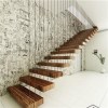 Wooden Floating Staircase For Office/Home