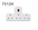 Uk / saudi arabia / ireland / kuwait / hk to eu travel adapter bs8456 адаптер eu plug