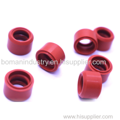 Silicone Orange Color Rubber Molded Parts