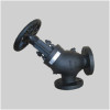 ANSI B16.34 250S ductile iron angle stop check valve flanged ends