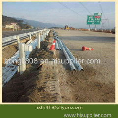 Hot Galvanized crash barrier