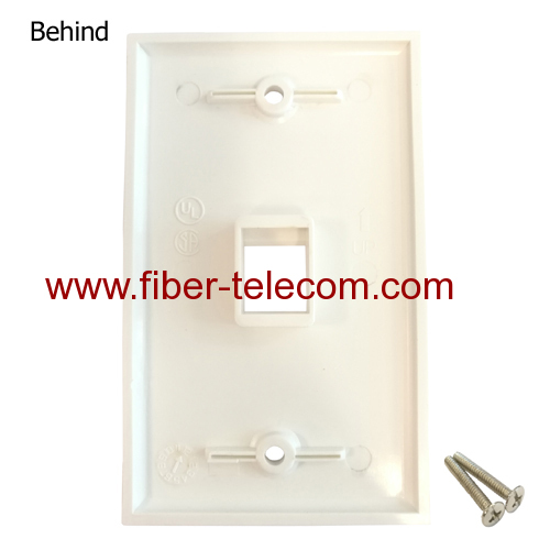 1port US type Network Faceplate