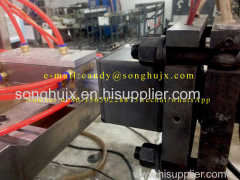IC packing tube making extrusion product line extruder for IC packing pipe