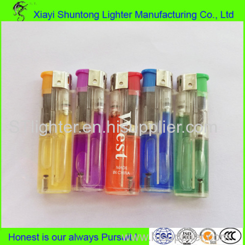 Hot Selling Long Working Wholesale Plastic LED Lighter