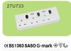 3 Outlet USB long cord power strip 10 foot 12 foot 15 foot 20 foot 25 foot