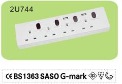 Power strip with long cord