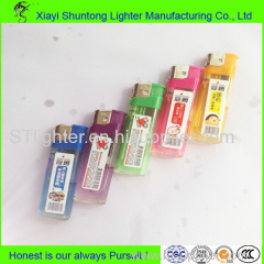 Good Reputation Transparent Plastic Electronic Lighter