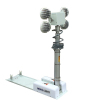 2.5m vehicle roof mount night scan lighting tower/ pneumatic telescopic mast light tower/ search light tower/ LED