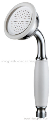 chromed brass hand shower