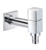 small square brass tap