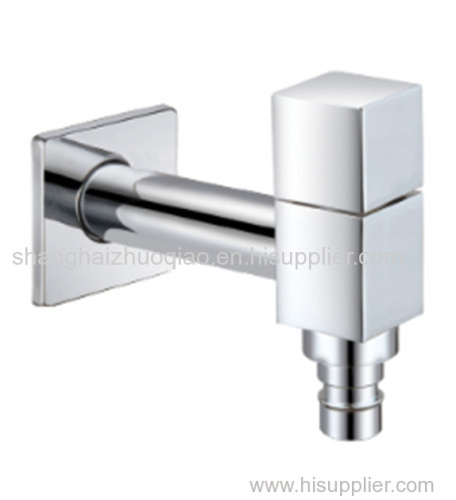 small square brass tap