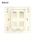 RJ45 Plastic Wall Outlets