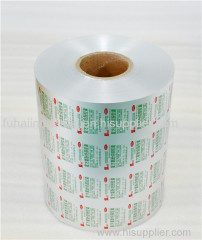 Pharmaceutical printed aluminium blister heat seal packaging foil