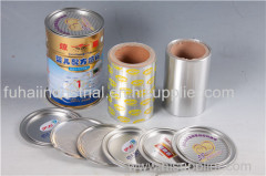Milk powder can sealing tagger container aluminum foil rolls
