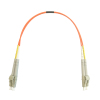LC to LC Multimode Duplex Fiber Optical Patch Cable 1M