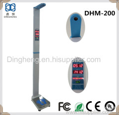 Large Scale Digital Ultrasonic Sensor Precise for Sale Height and weight body fat machines