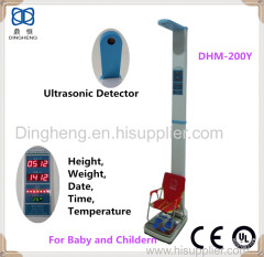 Children Baby's Ultrasonic height and weight measuring machines with Children's seat China