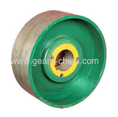 china manufacturer flat belt pulley