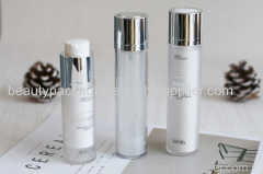 Cosmetic packaging airless lotion bottle for sale airless essence bottle