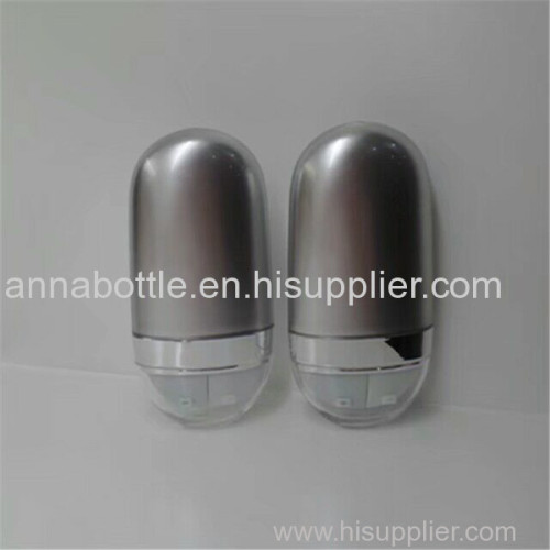 40ml headstand dual chamber cosmetic airless bottle
