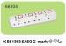 Surge suppressor power strip