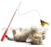 New Wholesale Lovely Christmas feather Cat Teaser toy