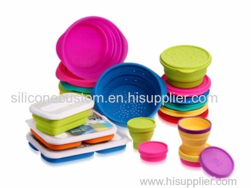 Silicone Kitchen Tongs Set Strainer