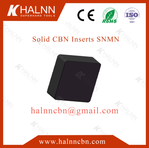 Halnn BN-K1 Solid CBN Inserts process high chromium cast iron