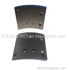 Semi-Metallic Brake Lining for HOWO Free Asbestos