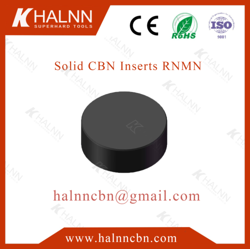 Turning high speed steel rolls with BN-S20 solid CBN inserts
