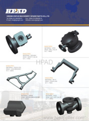 drill lock casting items with CNC