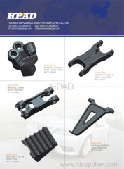 drill lock casting items with CNC