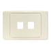 115.5x74mm Plastic Outlet Plate