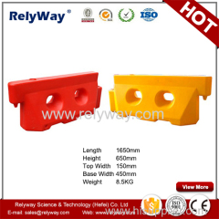 Plastic Roadway Safety Barrier