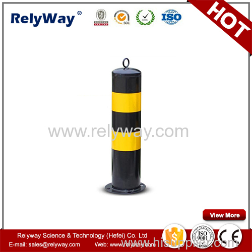 Steel Column Warning Post