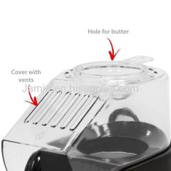 Injection plastic hot air circulation-less calories popcorn maker