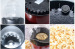 Injection plastic hot air circulation-less calories popcorn maker