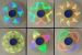 Colorful 18 Patterns LED Flash Light Fidget Tri Relax Fidget Spinners Hand Toy EDC Focus Stress Anxiety Relieve Fun Game