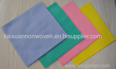 printed needle punch cloth fabric