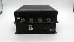 4 channel3G-SDI to fiber converter /4ch sdi over fiber optic Extender