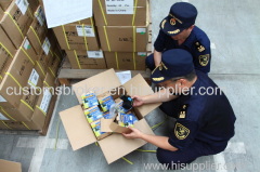 Bali Pepsi blue soft drinks import to China customs clearance full service