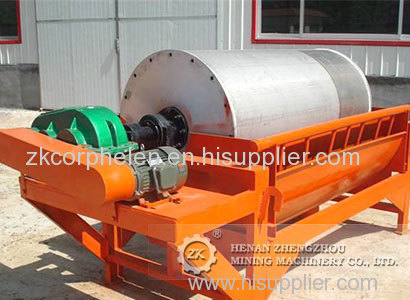 wet and dry magnetic separator for mineral plant